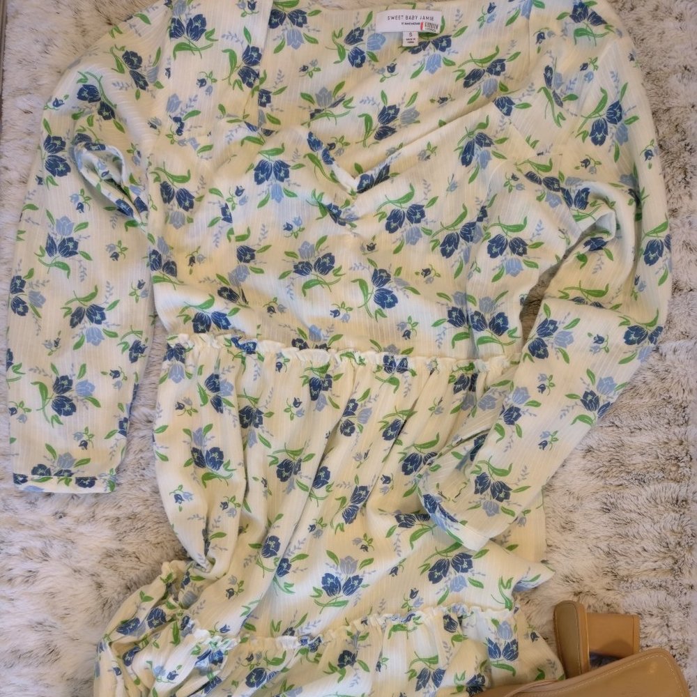 Sweet Baby Jamie Floral Dress - Small
